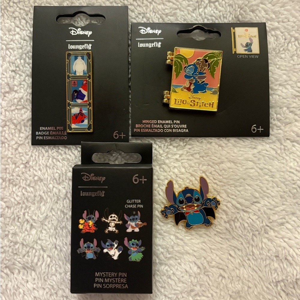 Loungefly brand new pins
